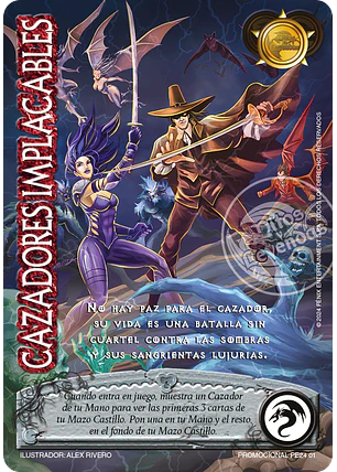 Cazadores Implacables (LBPE24 - Arte Alternativo)