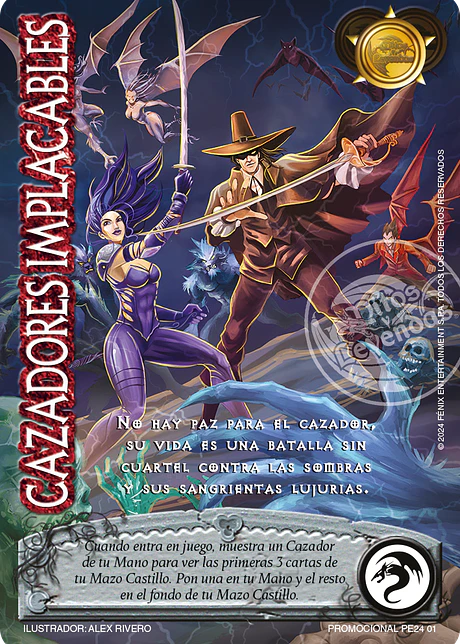 Cazadores Implacables (LBPE24 - Arte Alternativo)