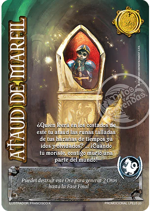 Ataúd de marfil (LPE25 - Arte Alternativo)