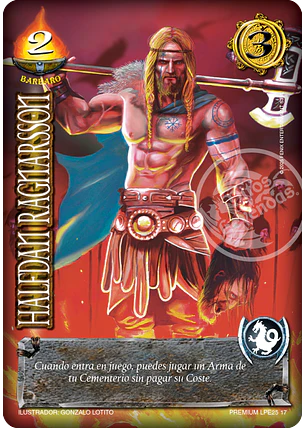 Halfdan Ragnarsson (LPE25 - Foil Premium)