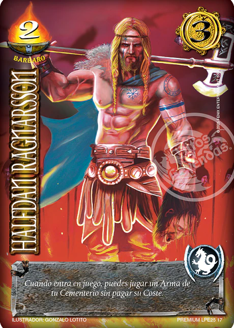 Halfdan Ragnarsson (LPE25 - Foil Premium)