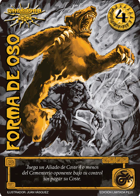 Forma de Oso (LPE25 - Secreta)