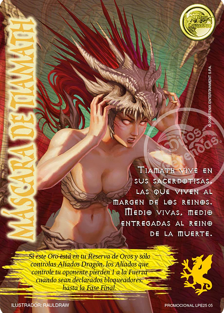 Máscara de Tiamath (LPE25 - Arte Alternativo)