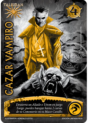 Cazar Vampiro (LPE25 - Secreta)