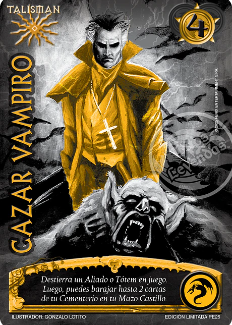 Cazar Vampiro (LPE25 - Secreta)