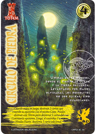 Circulo de piedra (Kit Racial Faerie 2025)