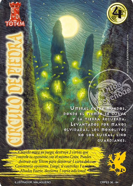 Circulo de piedra (Kit Racial Faerie 2025)