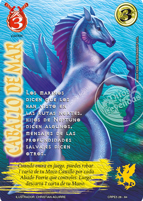 Caballo de mar (Kit Racial Faerie 2025)