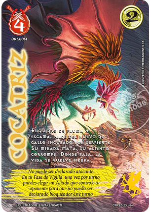 Cocatriz (Kit Racial Dragón 2025)
