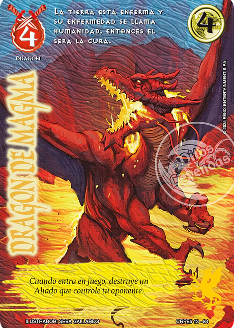 Dragón de magma (Kit Racial Dragón 2025)