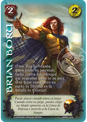 Brian Boru (LBPB25 - Arte Alternativo)