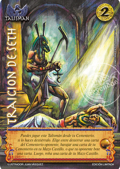 Traición De Seth (LBPB25 - Foil lluvia premium)