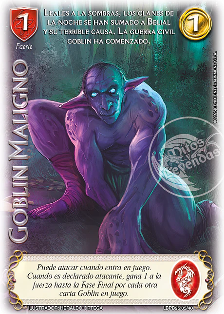 Goblin Maligno (LBPB25 - Arte Alternativo)