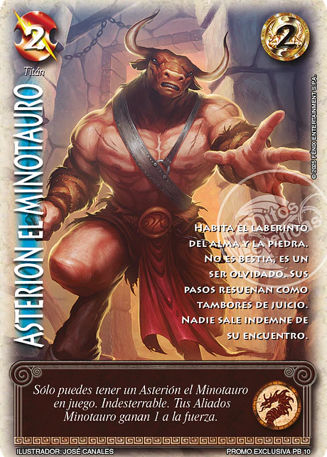 Asterion El Minotauro (LBPB25 - buy a box)
