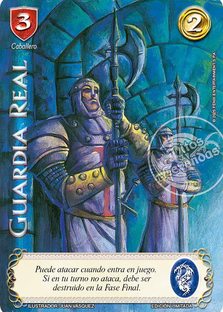 Guardia Real (LBPB25 - Foil lluvia premium)
