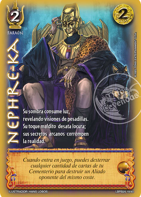 Nephre-Ka (LBPB25 - Arte Alternativo)