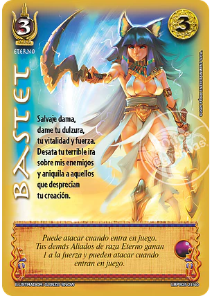 Bastet (LBPB25 - Arte Alternativo)