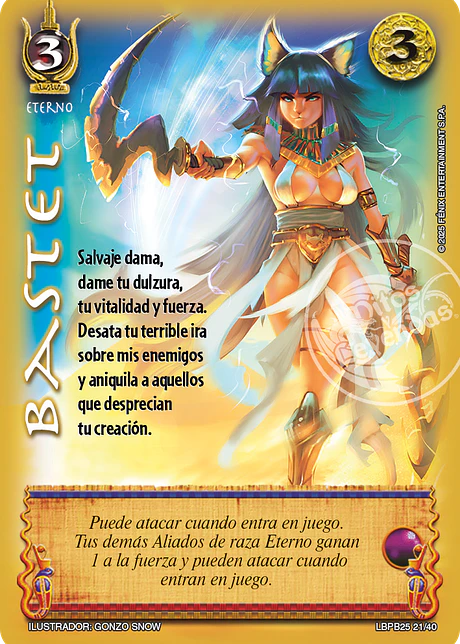 Bastet (LBPB25 - Arte Alternativo)
