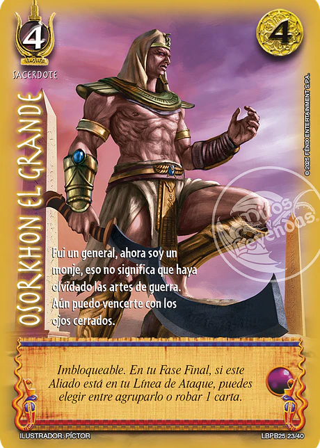 Osorkhon El Grande (LBPB25 - Arte Alternativo)