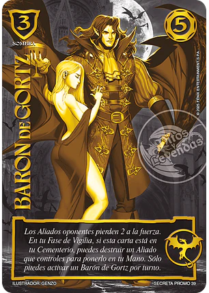 Baron De Gortz (LBPB25 - secreta dorada)