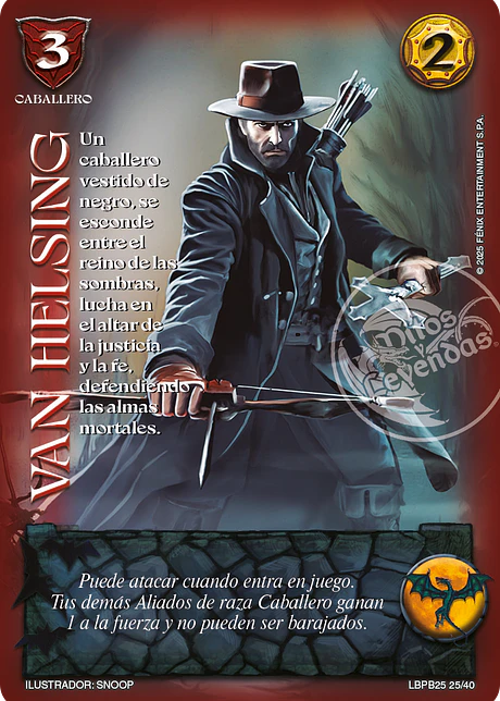 Van Helsing (LBPB25 - Arte Alternativo)