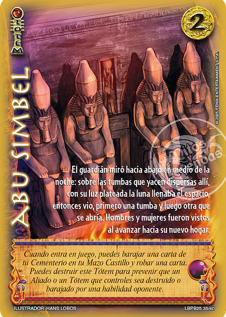 Abu Simbel (LBPB25 - Arte Alternativo)