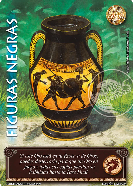 Figuras Negras (LBPB25 - Foil lluvia premium)
