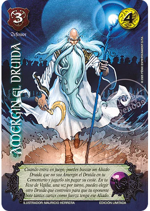 Amergin El Druida (LBPB25 - Foil lluvia premium)