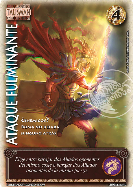 Ataque Fulminante (LBPB25 - Arte Alternativo)