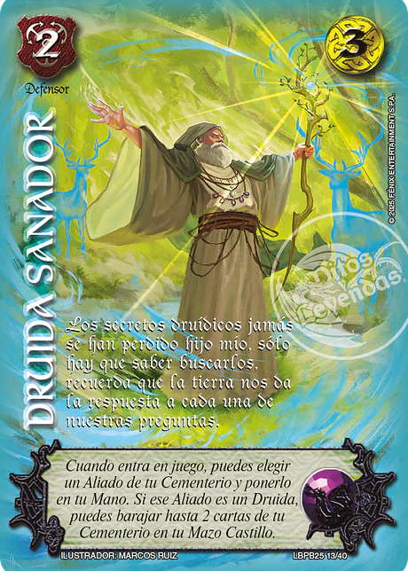 Druida Sanador (LBPB25 - Arte Alternativo)