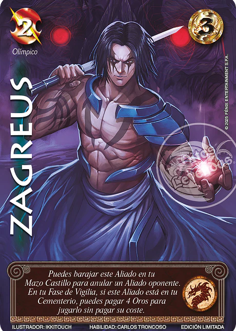 Zagreus (LBPB25 - Foil lluvia premium)