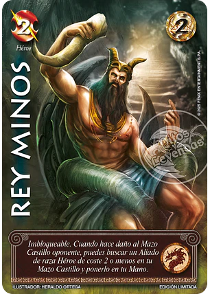 Rey Minos (LBPB25 - Foil lluvia premium)