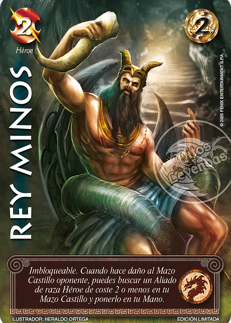 Rey Minos (LBPB25 - Foil lluvia premium)