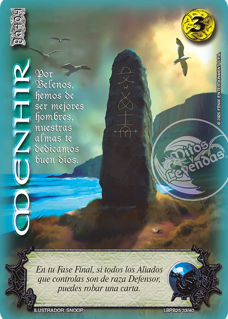 Menhir (LBPB25 - Arte Alternativo)