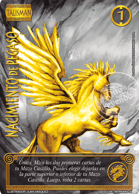 Nacimiento De Pegaso (LBPB25 - secreta dorada)