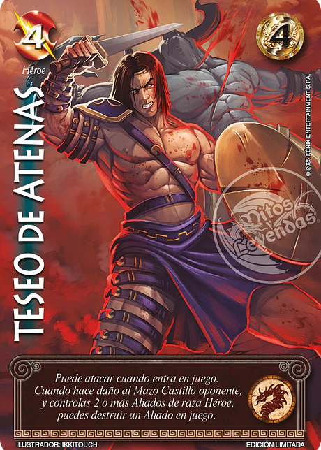 Teseo De Atenas (LBPB25 - Foil lluvia premium)