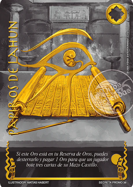 Papiros De Lahun (LBPB25 - secreta dorada)