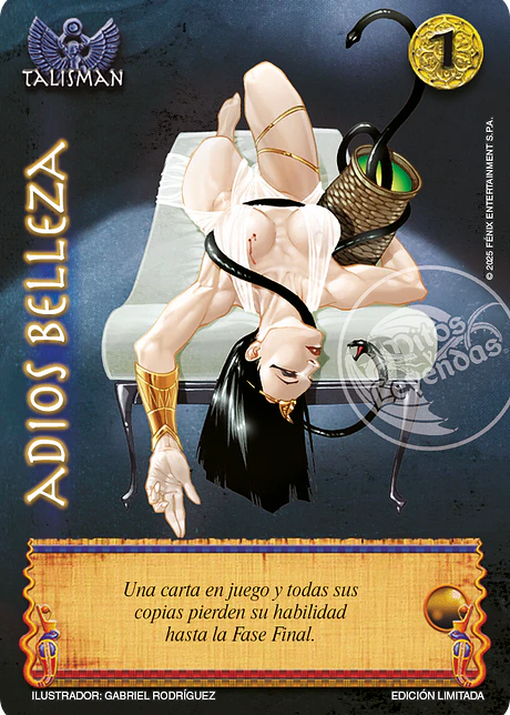 Adiós Belleza (LBPB25 - Foil lluvia premium)