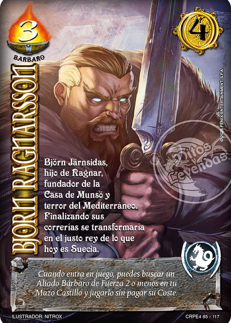 Bjorn Ragnarsson (Kit Racial Bárbaro 2025)