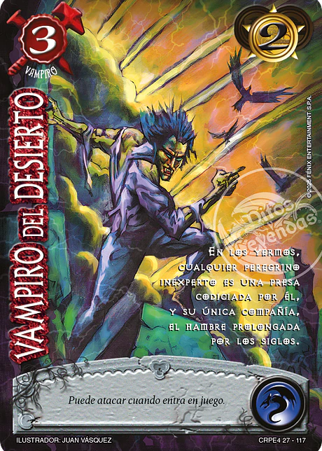 Vampiro del Desierto (Kit Racial Vampiro 2025)