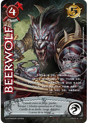 Beerwolf (Kit Racial Licántropo 2025)