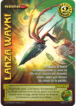 Lanza Wayki (Kit Racial Guerrero 2025)