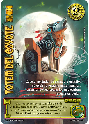 Tótem del Coyote (Kit Racial Bestia 2025)