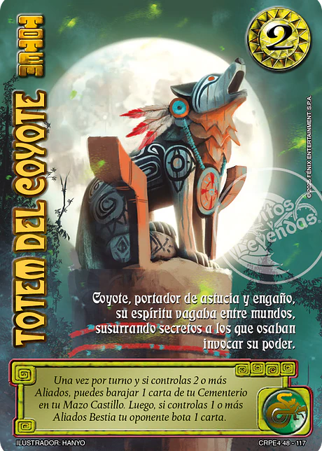 Tótem del Coyote (Kit Racial Bestia 2025)