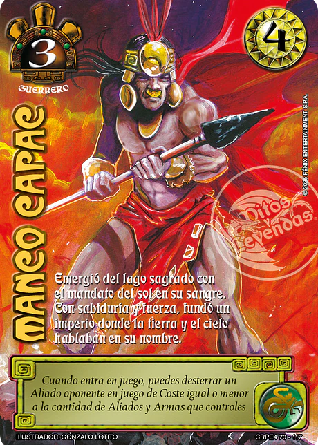 Manco Capac (Kit Racial Guerrero 2025)