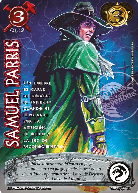 Samuel Parris (Kit Racial Cazador 2025)