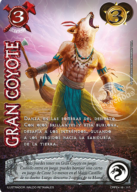 Gran Coyote (Kit Racial Licántropo 2025)