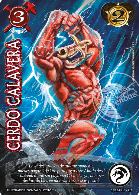 Cerdo Calavera (Kit Racial Licántropo 2025)