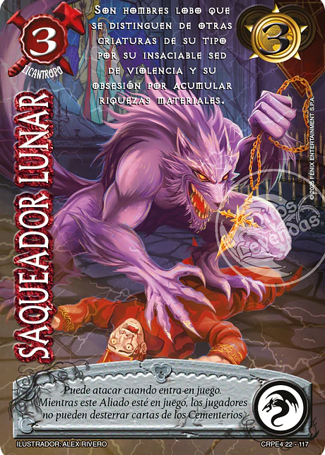 Saqueador Lunar (Kit Racial Licántropo 2025)