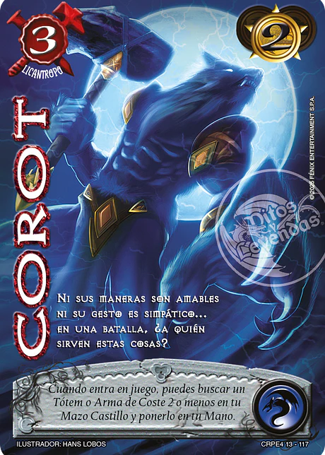Corot (Kit Racial Licántropo 2025)